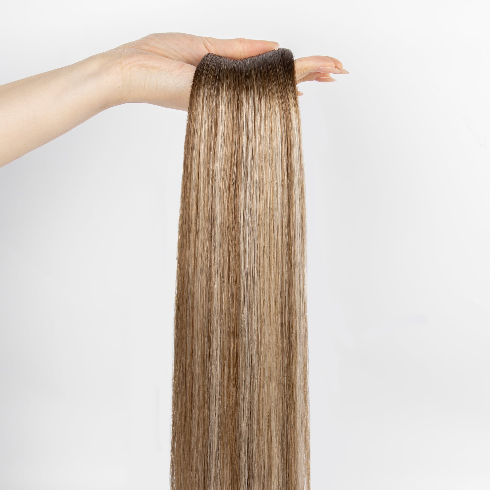 Iced Brunette- Nano- 22" 25g