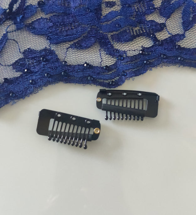 SAPPHIRE HAIR DUPATTA/VEIL/HIJAB/TIKKA SECURITY CLIPS (6 Pack)